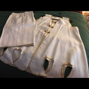 A nice summer ladies pants suit